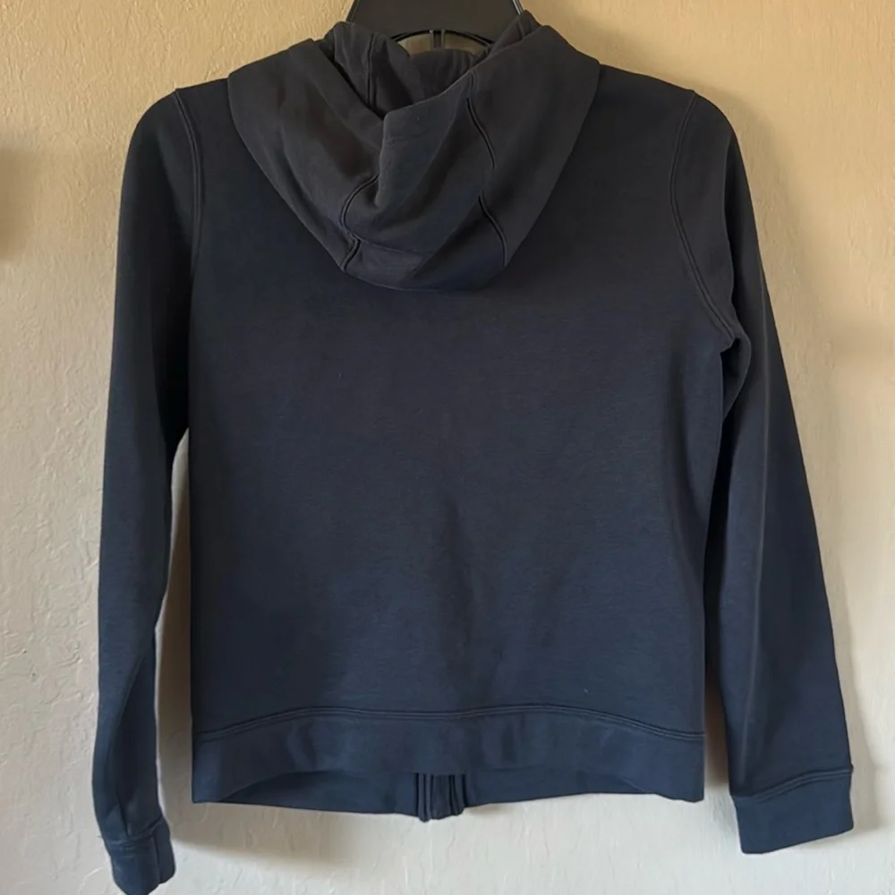 Nike Full Zip with Hoodie black fitted Sweatshirt size Medium